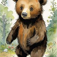 Favorite Stories For Kids - Benny the Brave Baby Brown Bear