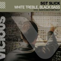 Sgt Slick - White Treble Black Bass
