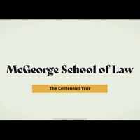 Chaz Cisneros - McGeorge School of Law: The Centennial Year