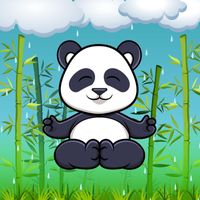 Peaceful Panda - Light Rain Sounds