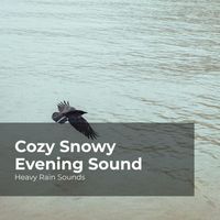Heavy Rain Sounds, Rain Shower Spa, Lullaby Rain - Cozy Snowy Evening Sound