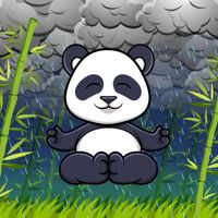 Peaceful Panda - Heavy Rain Sounds