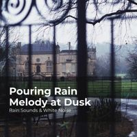 Rain Sounds & White Noise, Raindrops Sleep, Sleep Rain - Pouring Rain Melody at Dusk