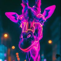 Phenibutz - Purple giraffe