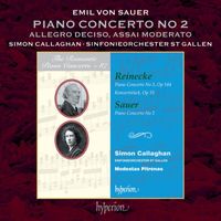 Simon Callaghan, Sinfonieorchester St. Gallen, Modestas Pitrėnas - Sauer: Piano Concerto No. 2 in C Minor: IV. Allegro deciso, assai moderato
