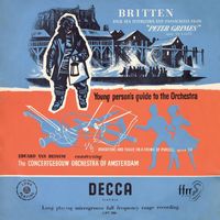 Royal Concertgebouw Orchestra, Eduard Van Beinum - Britten: Four Sea Interludes & Passacaglia; Young Person's Guide to the Orchestra