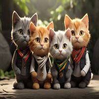 Ska Chill Crew - My 4 Cute Cats