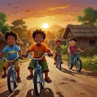 Ska Chill Crew - cycling to the village with friends