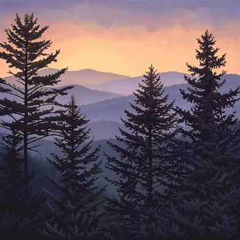 Benjamin Martins - Pines in the Hollow Wild