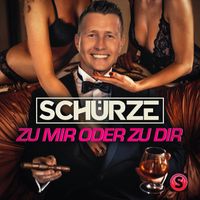 Schürze - Zu mir oder zu dir