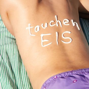 tauchen - Eis