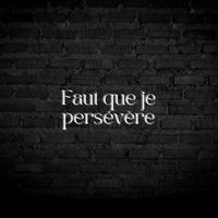 CRK - FAUT QUE JE PERSEVERE