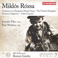Rumon Gamba and BBC Philharmonic Orchestra - Rózsa: Orchestral Works, Vol. 2