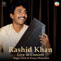 Ustad Rashid Khan - Ragas Desh & Puriya Dhanashri (Live at The Moreton Centre, Wolverhampton, 1993)