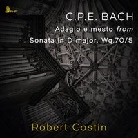 Robert Costin - Sonata No. 1 in D Major, Wq. 70/5: II. Adagio e mesto