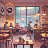 Lounge Music Café - Starlit Solitude: Lounge Lofi Mix