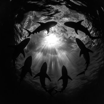 CHAN. - SHARKS!