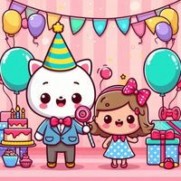 Monochrome - Birthday Party