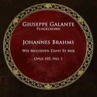 Giuseppe Galante - Johannes Brahms: 5 Lieder, Op.105: I. Wie Melodien zieht es mir (Arr. for Flugelhorn and Piano)