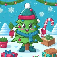 Monochrome - Christmas Tree