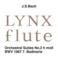 LYNX - J.S.バッハ: 管弦楽組曲 第2番 ロ短調 BWV1067: 第7曲 バディヌリ (フルートアンサンブル版 篠田昌伸編曲) (Binaural)