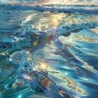 Beach Sounds - Glimmering Water Vision