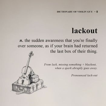 Violin Guy - lackout