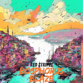 Red Stripes - Bosphorus Blaze