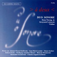 Duo Sonare - Á Deux: Music for 2 Violins