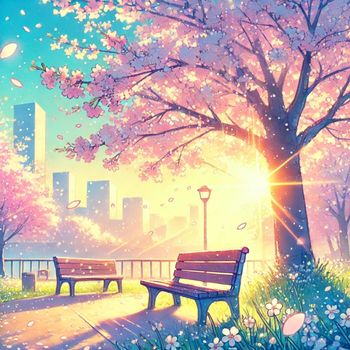 marine - 桜色グラデーション