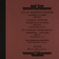 Eugene Ormandy - Mendelssohn: Violin Concerto, Op. 64 & Spohr: Violin Concerto No. 8 & Paganini: Violin Concerto No. 1 (2025 Remastered Version)