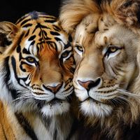 Present Artist X - Tigers and Lions
