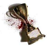 Natasha Hoffmann - troféu de terceiro lugar
