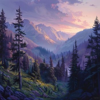 Benjamin Martins - Pines (in the Rain)