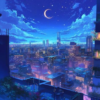 Aya - Starlit Rooftop