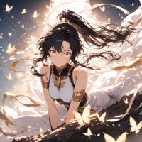 Ponytail Girl Melodies - Where Butterflies Sing in Silence