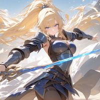 Ponytail Girl Melodies - Blades of the Eternal Duel