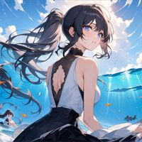 Ponytail Girl Melodies - Underwater Symphony