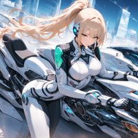 Ponytail Girl Melodies - Chrome Horizon