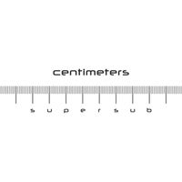 Supersub - Centimeters