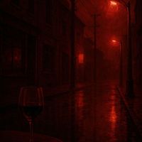Veena - Red Wine & Broken Streetlights