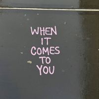 Titose - When It Comes To You
