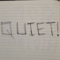 trent - QUIET!
