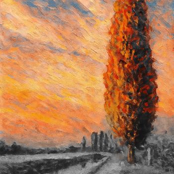 Oak - Poplar tree