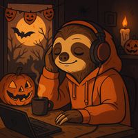 Sleepy Sloth - Pumpkin Spice & Chill