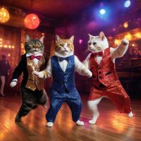 Kuma - Not Yet a Cat Dancer, But Someday