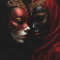LoRa - Mascarade Rouge et Noir