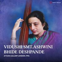 Ashwini Bhide Deshpande - Vidushi Smt. Ashwini Bhide Deshpande (At Kufa Gallery London, 1996)
