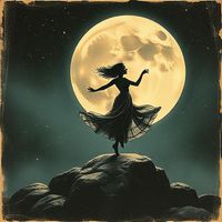 DJ Mixer Man - dancing on the moon