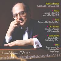 Mordecai Shehori - The Celebrated New York Concerts, Vol. 18. (Live Concerts)